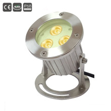 9W RGB Stainless Steel IP68 LED Underwater Fountain Light